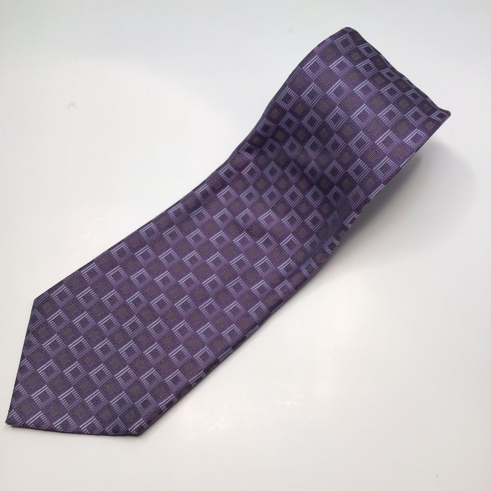 Crazy Horse Necktie Mens Purple Patterned Business Career Formal‎ Event